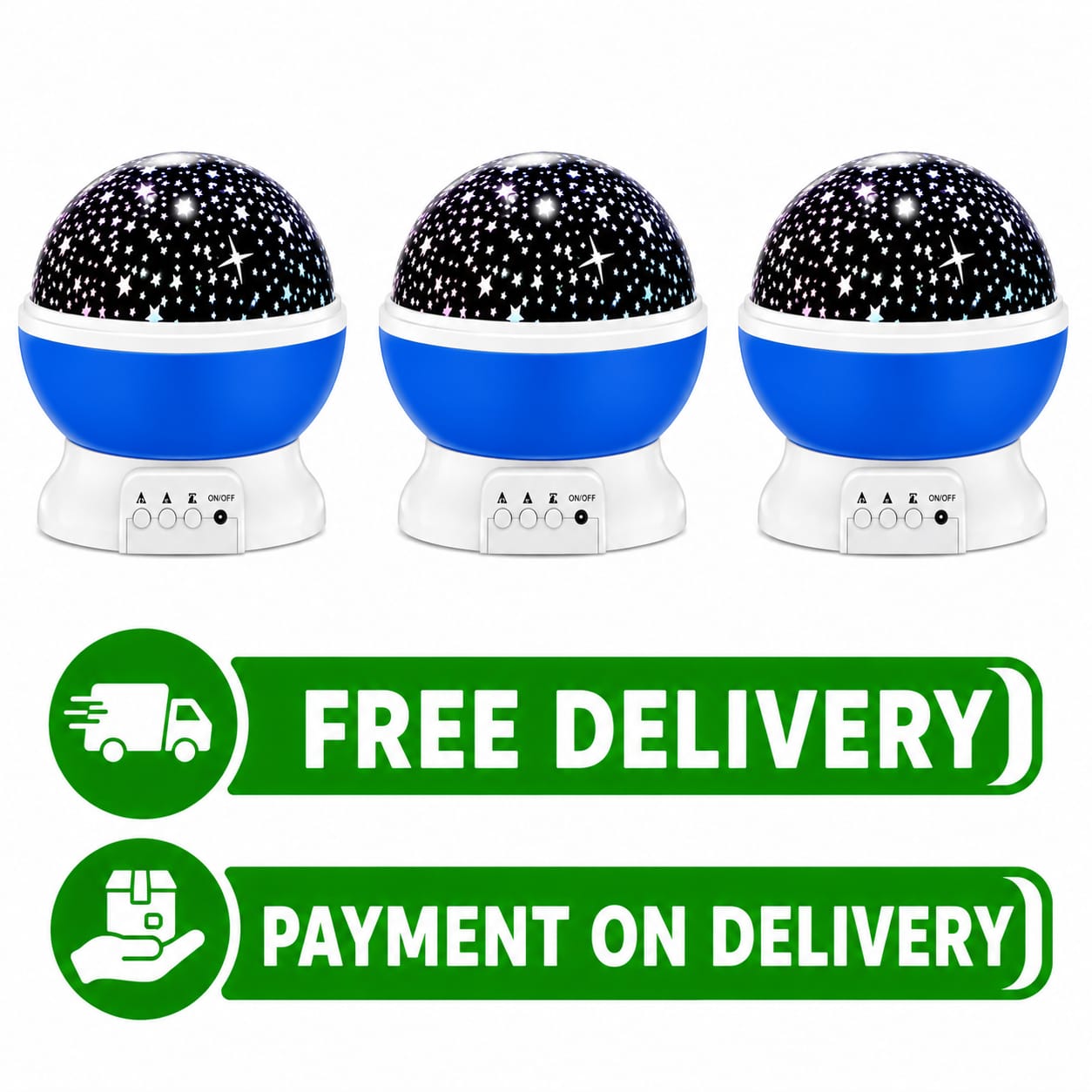 3 Pieces Starry Light